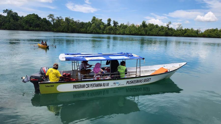 Puskesmas Distrik Seget, Sorong, Papua Barat. (Dok: Pertamina Kilang Internasional)