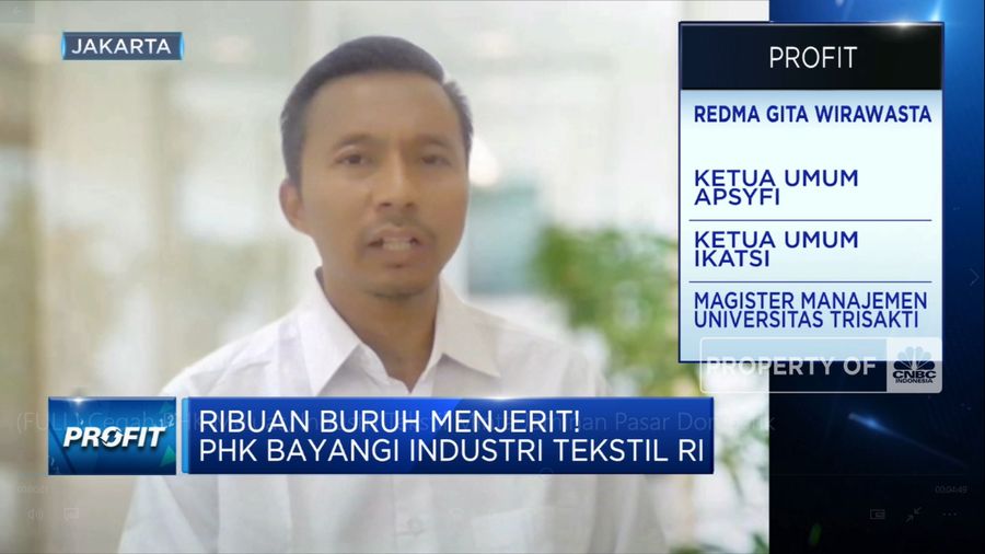 Cegah PHK Meluas, Industri Tekstil Minta Jaminan Pasar Domestik (CNBC Indonesia TV)