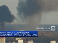50 Rudal Hantam Fasilitas Listrik & Air di Ukraina
