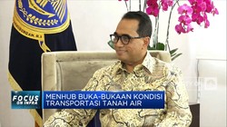 Menhub Buka Bukaan Kondisi Transportasi Tanah Air