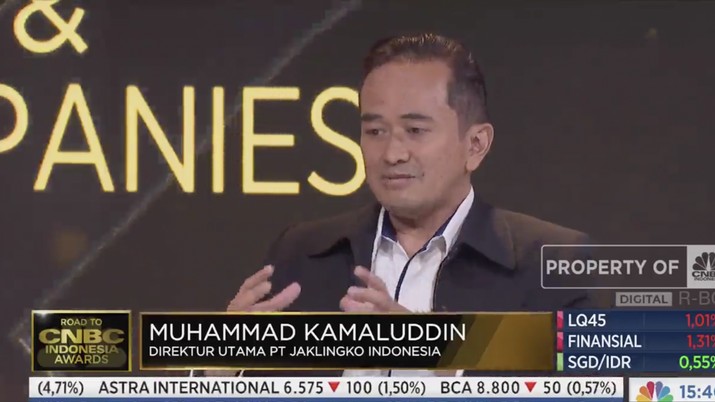 Muhammad Kamaludin Dalam Acara Road to CNBC Indonesia Award (Tangkapan Layar CNBC Indonesia TV)