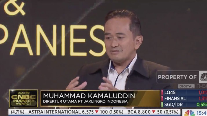 Muhammad Kamaludin Dalam Acara Road to CNBC Indonesia Award (Tangkapan Layar CNBC Indonesia TV) Muhammad Kamaludin Dalam Acara Road to CNBC Indonesia Award (Tangkapan Layar CNBC Indonesia TV)