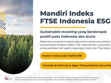 Dear Investor, Yuk Dukung ESG Lewat Produk Reksa Dana Indeks
