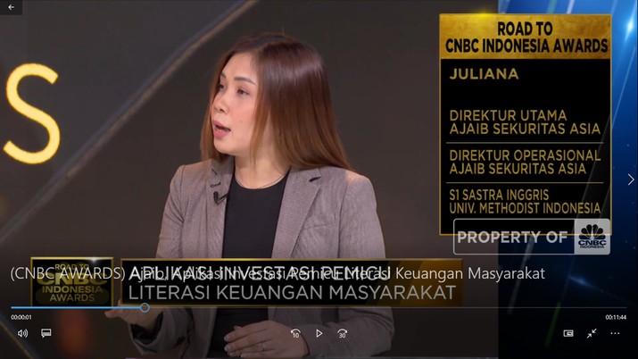 Ajaib, Aplikasi Investasi Pemicu Literasi Keuangan Masyarakat (CNBC Indonesia TV)