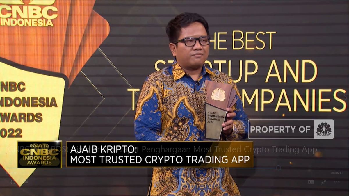 Top! Ajaib Kripto Raih Most Trusted Crypto Trading App