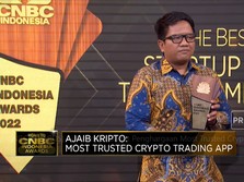 Top! Ajaib Kripto Raih Most Trusted Crypto Trading App