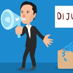 Akun Twitter Centang Emas Bayar Rp 15 juta, Siapa Mau Bayar?