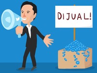 Akun Twitter Centang Emas Bayar Rp 15 juta, Siapa Mau Bayar?