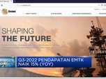Q3-2022, Laba Bersih EMTK Meroket 2.454% (Yoy)