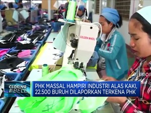 PHK Massal Hampiri Industri Alas Kaki