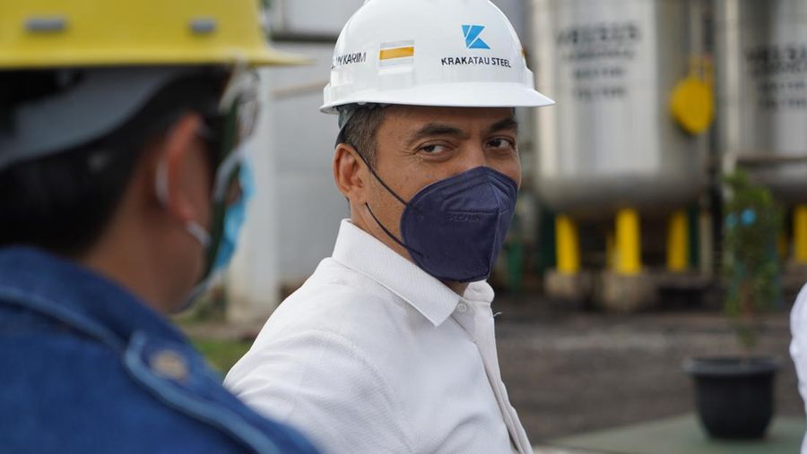 Direktur Utama Krakatau Steel Silmy Karim