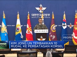 Duo Korea Panas Lagi, Korut Tembakkan 10 Rudal Ke Perbatasan