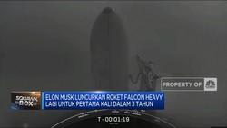 Elon Musk Luncurkan Roket Falcon Heavy Lagi!