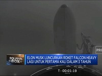 Elon Musk Luncurkan Roket Falcon Heavy Lagi!