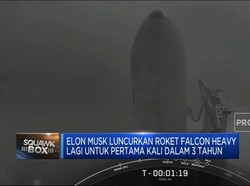 Elon Musk Luncurkan Roket Falcon Heavy Lagi!