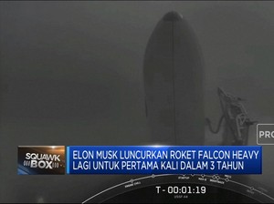 Elon Musk Luncurkan Roket Falcon Heavy Lagi!