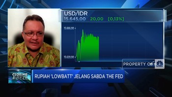 Jelang Sabda The Fed, Rupiah 