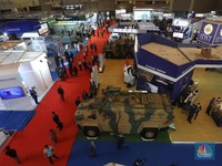 Intip Canggihnya Alat Perang yang Dipamerkan Indo Defence