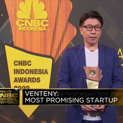 Keren Nih! VENTENY Dinobatkan Jadi Most Promising Startup