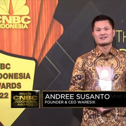 Waresix Sukses Raih Most Inspiring Startup in Indonesia