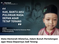 Mata Memerah Misterius, Adam Butuh Pertolongan Kalian Gaes