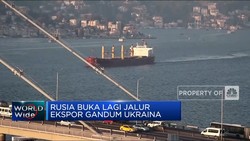 Akhirnya, Rusia Buka Lagi Jalur Ekspor Gandum Ukraina