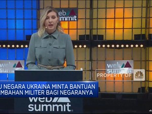 First Lady Ukraina Minta Barat Tambah Bantuan Militer