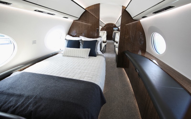 G700 diluncurkan pada Oktober 2019. Pesawat ini akan menggantikan G650ER yang digunakan Elon Musk saat ini. (REUTERS/GREGG NEWTON) G700 diluncurkan pada Oktober 2019. Pesawat ini akan menggantikan G650ER yang digunakan Elon Musk saat ini. (REUTERS/GREGG NEWTON)