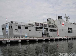 RI Punya 3 Kapal RS TNI yang Siap Dikirim ke Gaza