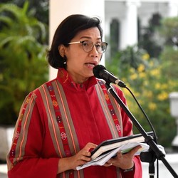 Sri Mulyani Bakal Bagi-bagi Rp71 T ke Desa Tahun Depan