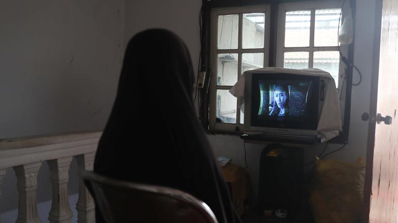 Siaran televisi analog (Analog Switch Off/ASO) dihentikan dan migrasi ke siaran digital pada 2 November 2022 di wilayah Jabodetabek. (CNBC Indonesia/ Muhammad Sabki)