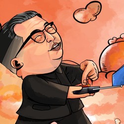 Kim Jong Un Ngamuk, Tembak 80 Artileri ke Perbatasan Korsel