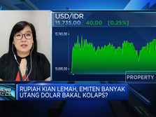 Rupiah Kian Lemah, Gimana Nasib Emiten Banyak Utang Dolar?