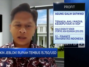 Rupiah Tembus Rp 15.700/USD, Ini Tanggapan Staf Jokowi