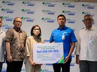 BPJS Ketenagakerjaan Kembali Serahkan Santunan Rp 5,6 M