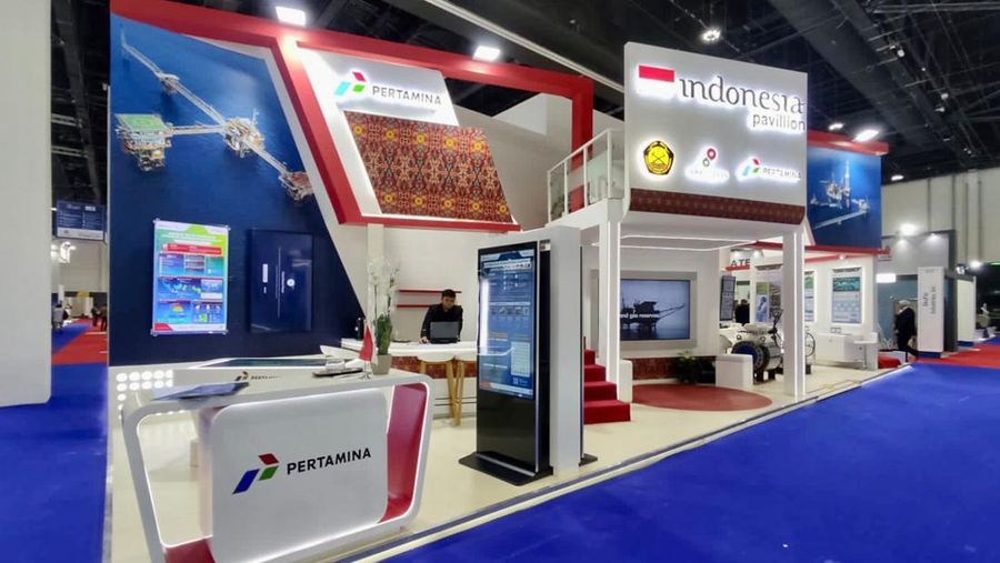 Indonesia pavillion di ADIPEC 2022
