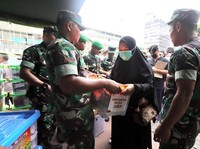 Pertamina Bagikan 5.000 Paket Sembako Pada  HUT ke-77 TNI