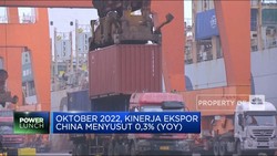 Ekspor China di Oktober 2022 Meleset dari Ekspektasi