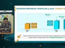 Indonesia Anti Resesi! PDB Q3-2022 Tembus 5,72% (yoy)