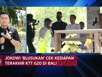 Jokowi 'Blusukan' Cek Kesiapan Terakhir KTT G20 di Bali