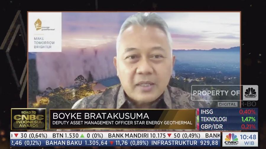 Deputy Asset. Management. Officer Star Energy Geothermal, Boyke Bratakusuma