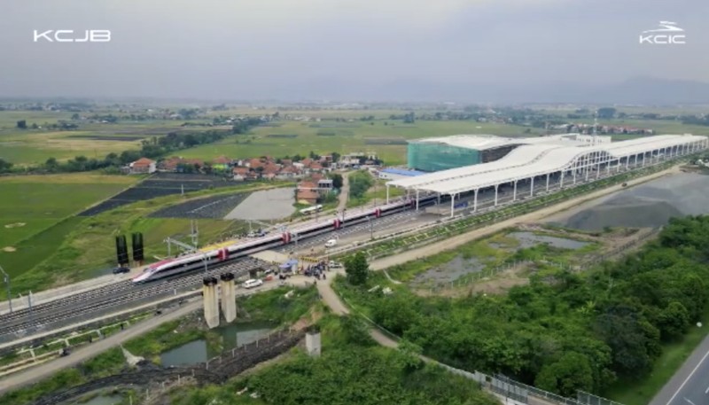 Kereta Api Cepat Jakarta-Bandung (KCJB) . (Dok. KCIC)