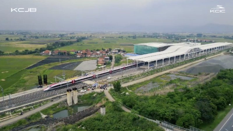 Kereta Api Cepat Jakarta-Bandung (KCJB) . (Dok. KCIC)