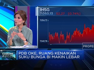PDB Masih Oke, Ruang BI Kerek Bunga Acuan Kian Lebar?