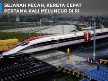 Jokowi Bikin Sejarah, Kereta Cepat Akhirnya Meluncur di RI