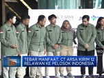 Tebar Manfaat, CT Arsa Kirim 12  Relawan Ke Pelosok Indonesia