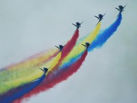 Keren! Potret Lika-liku Akrobatik Pesawat Tempur China