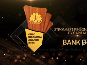 Bank DKI Dapat Penghargaan Strongest Regional Bank by Capital