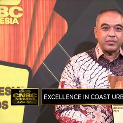 Bupati Tangerang Raih Excellence in Coast Urban Design