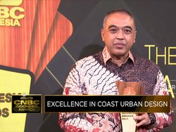 Bupati Tangerang Raih " Excellence in Coast Urban Desain"